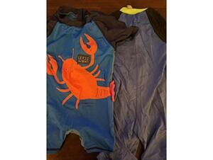 Set of 2 One Piece Swimsuits 18 month